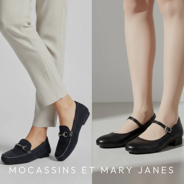 MOCASSINS & MARY JANES